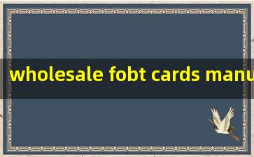  wholesale fobt cards manufacturer